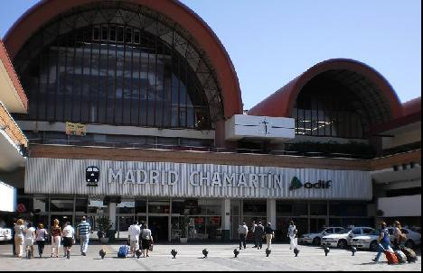 Madrid Chamartin train station