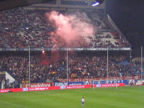 Atletico Madrid Ultras and their toys