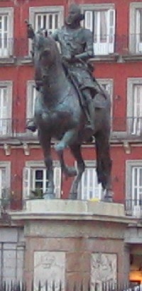 Alfonso XII statue Madrid