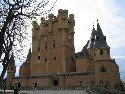 Segovia turreted castle