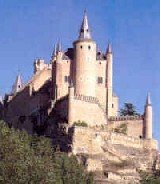 Segovia palace castle